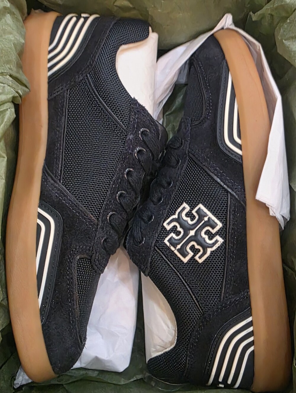 Tory Burch Clover Court Nylon in Galaxy Navy